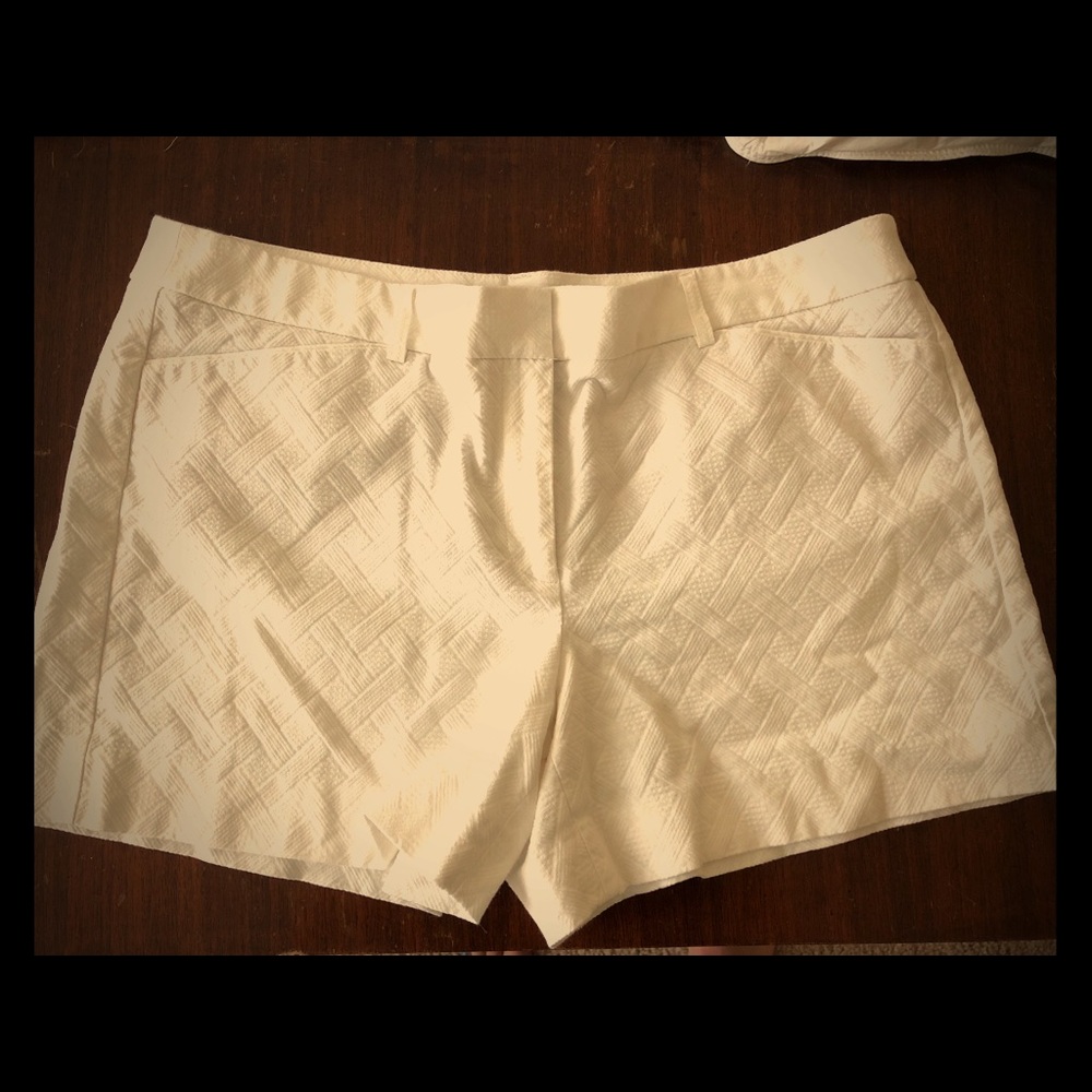 WHBM White Shorts